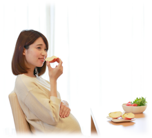 妊娠・出産で悩まないために、食の大切さと正しい生活リズムを身につける